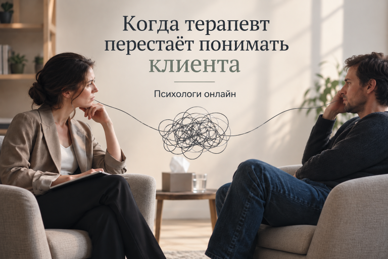 когда терапевт перестает понимать клиента